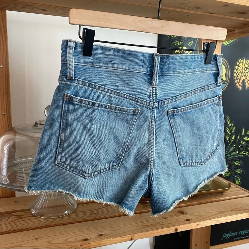 Madewell Distressed Relaxed Denim Shorts 24